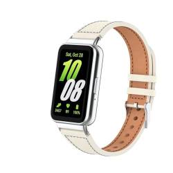 Lederarmband, kompatibel mit Samsung Galaxy Fit 3 Activity Tracker/Smartwatch, Ersatz-Uhrenarmband von iPartsonline