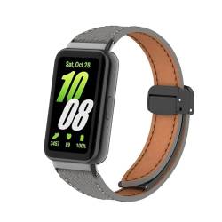 Lederarmband, kompatibel mit Samsung Galaxy Fit 3 Activity Tracker/Smartwatch, Magnetarmband, Uhrenarmband, Ersatzarmband von iPartsonline