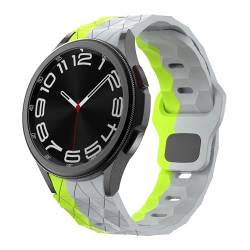 Magnetisches Uhrenarmband, kompatibel mit Samsung Galaxy Watch 6/5/5 Pro/4 Classic, 40 mm/44 mm/45 mm/47 mm, 43 mm/42 mm/46 mm, Silikon-Sportuhrenarmband, 20 mm von iPartsonline