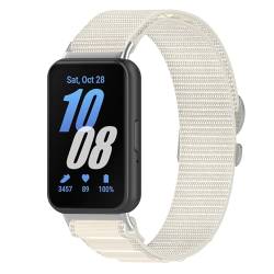 Nylon-Armband, kompatibel mit Samsung Galaxy Fit 3 Alpine Loop G Hook Uhrenarmband elastisch geflochtenes Sport-Armband von iPartsonline