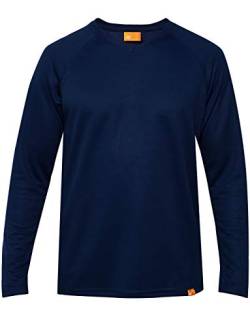 UV 50+ V T-Shirt Langarm (Blau, 54XL) von iQ-UV
