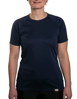 UV PRO AIR Shirt Damen Blau M von iQ-UV