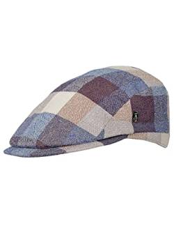 UV Schiebermütze Flatcap kariert XL Unisex Erwachsene von iQ-UV