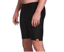 UV Shorts Herren mit Handy Tasche (XXL, Schwarz) von iQ-UV