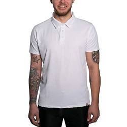 UV Wave Polo Shirt Herren Weiß M von iQ-UV