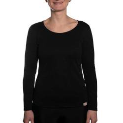 UV Wave Shirt Damen Langarm Schwarz XL von iQ-UV