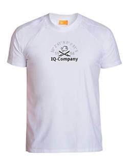 iQ-Company Herren T-Shirt UV-Schutz 300 Loose Fit Watersport 94, weiß (White), 4XL (60) von iQ-UV