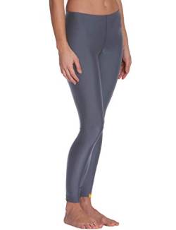 iQ-UV Damen Leggings Wasser grau Gr. XL von iQ-UV