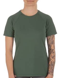iQ-UV Damen Sonnenschutz T-Shirt, Grün M (38) von iQ-UV