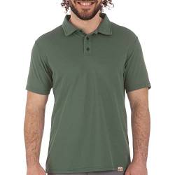 iQ-UV Herren UV Polo Shirt Outdoor Grün 4XL (60) von iQ-UV