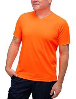 iQ-UV Herren UV Shirt Outdoor Orange 2XL von iQ-UV