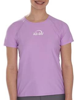 iQ-UV Schutz T-Shirt Damen, Purple L (42) von iQ-UV