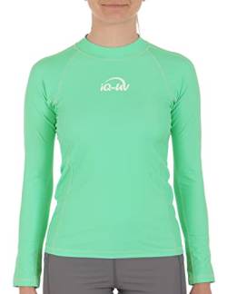 iQ-UV Shirt Damen Langarm Slim Fit Grün M (40) von iQ-UV