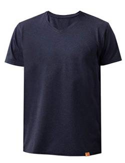 iQ-UV T-Shirt Herren UV Free V-Ausschnitt (S, Meerblau) von iQ-UV