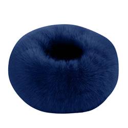iSpchen Damen Wintermütze Kunstfell Pelzmütze Kunstpelz Mütze Warmer Hut, dunkelblau (Blau) von iSpchen
