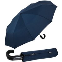 iX-brella Taschenregenschirm Herren Automatikschirm mit 10 Streben stabil groß, Carbonoptik von iX-brella