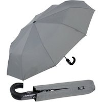 iX-brella Taschenregenschirm Herren Automatikschirm mit 10 Streben stabil groß, Carbonoptik von iX-brella