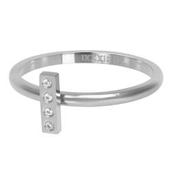 iXXXi Füllring DESIGN RECTANGLE silber - 2 mm Größe 18 von iXXXi Jewelry