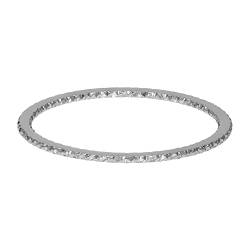 iXXXi Füllring MANTRA silber - 1 mm Größe 17 von iXXXi Jewelry