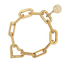 iXXXi Connect Composite-Armband Celeste Gold | 16.5cm von iXXXi