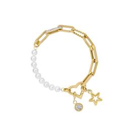 iXXXi Connect Composite-Armband Sofie Gold | 20.5cm von iXXXi