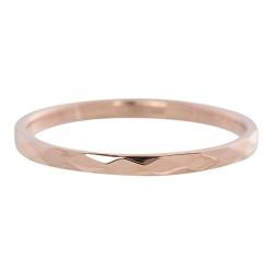 iXXXi Füllring HAMMERSCHLAGRING rosé - 2 mm Größe Ringgröße 20 von iXXXi