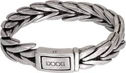 iXXXi Men Edelstahlarmband Sydney Antiksilber | 20cm von iXXXi