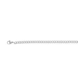 iXXXi Men Halskette Flat Chain Silber | 50cm von iXXXi