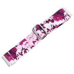 ibasenice Frauen Nylon Uhr Band Floral Print Uhr Strap Ersatz Einstellbare Armband Uhr Armband Kompatibel mit Uhr 3 Aktive 20MM Mixed Farbe von ibasenice