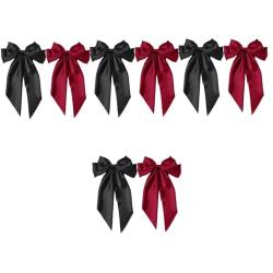 ibasenice Haarnadeln Für Frauen 8 Stk Schmetterling Haarspange Kopfschmuck Halloween Krawatte Schleife Kopfbedeckung Haarnadel Satin- Make-up-Haarband von ibasenice