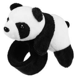 ibasenice Schlagarmband Panda-Plüsch-Slap-Armbänder Slapbands mit Tiermotiven party geschenke für kinder kindergeburtstags mitgebsel Jesus Plüschpuppe Geschenke für Babymädchen Schlagringe von ibasenice
