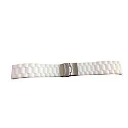 ibasenice Smartwatch Band - 22 mm Ellenbogen Silikonarmband Schnalle Faltschlie?e Armband (?) Silikonband von ibasenice