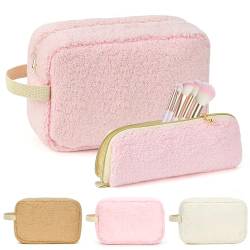 ibeacos Kosmetikbox für Damen, Pink von ibeacos