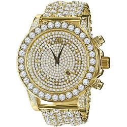 .iced-out. Burnish Full ZIRKONIA Uhr - Gold von .iced-out.