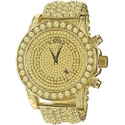 .iced-out. Burnish Full ZIRKONIA Uhr - Gold von .iced-out.