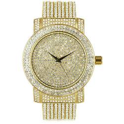 .iced-out. Full ZIRKONIA Uhr - Gold von .iced-out.