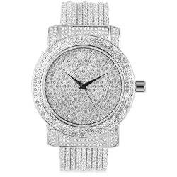 .iced-out. Full ZIRKONIA Uhr - Silber von .iced-out.