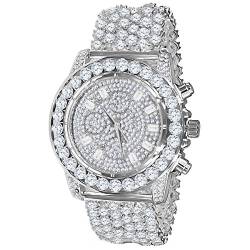 .iced-out. Full ZIRKONIA Uhr - Silber von .iced-out.