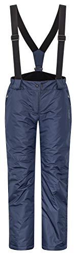 icefeld Damen Winterhose/Thermohose/Schneehose PFC frei Marineblau in M von icefeld