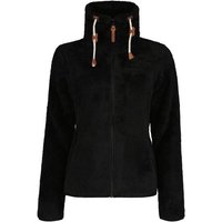 Icepeak Strickfleecejacke Colony Fleecejacke Damen Langhaar Fleece Jacke von icepeak