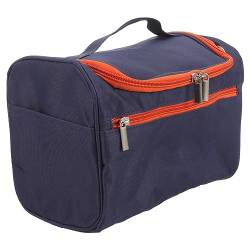 ifundom Tragbare Schminktasche Für Damen Make-up-Organizer-Tasche Reisetasche Kleine Kosmetiktasche Reiseveranstalter Kosmetikkoffer Reisen Hohe Kapazität Fräulein Toilettenartikel Metall von ifundom