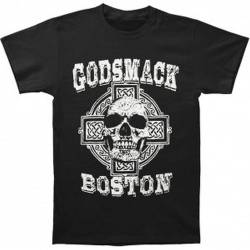 Ill Rock Merch Godsmack - Boston Skull T-Shirt (Medium) von ill Rock Merch