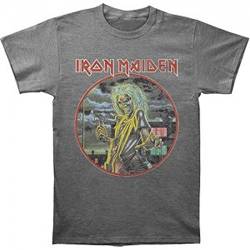Iron Maiden Vintage Killers 30/1 Heather T-Shirt von ill Rock Merch