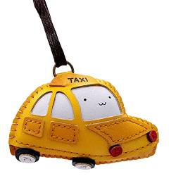 immi Anhänger Gelbes Taxi Taschenanhänger, liebevoll handgefertigt von immi