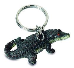 Impexit Schlüsselanhänger Krokodil aus Kunstharz, 5,5 cm, 1,5 cm, 1,8 cm von impexit