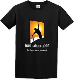 Australian Open Logo T-Shirt Graphic Printed Tee Shirt Mens T Shirt T-Shirts & Hemden(Medium) von importance