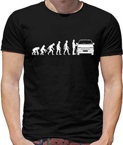 Evolution of Man T4 Campervan - Mens T-Shirt - Camper Van T-Shirts & Hemden(3X-Large) von importance