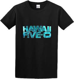 Men's Hawaii Five O Logo Regular Fit T Shirt T-Shirts & Hemden(Large) von importance
