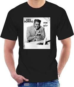 New Rip Fats Domino 1928- Rock and Roll Men T-Shirt Clothing Size Vintage Tee Shirt 071511 Men T-Shirts & Hemden(3X-Large) von importance