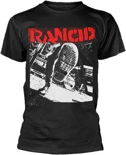 Rancid'Boot' Men's Round Neck T-Shirt-Summer New T-Shirts & Hemden(3X-Large) von importance